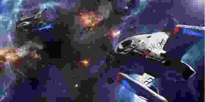 A Close Up Of A Human Starship Firing Its Weapons Echoes Of Glory (Blood On The Stars 4)