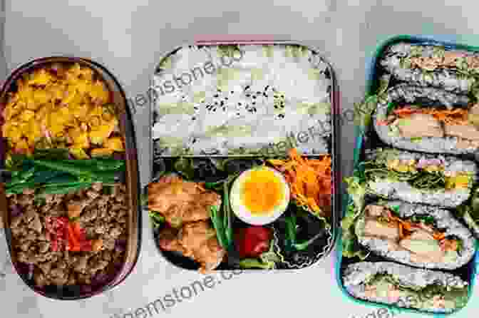 A Colorful Bento Box Filled With A Variety Of Foods, Including Rice, Meat, Fish, Vegetables, And Fruit. Bento Box In The Heartland: My Japanese Girlhood In Whitebread America