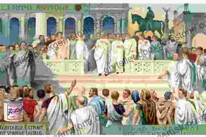A Depiction Of Early Roman Citizens Casting Their Votes In An Assembly. Into The Fire (Rise Of The Republic 5)