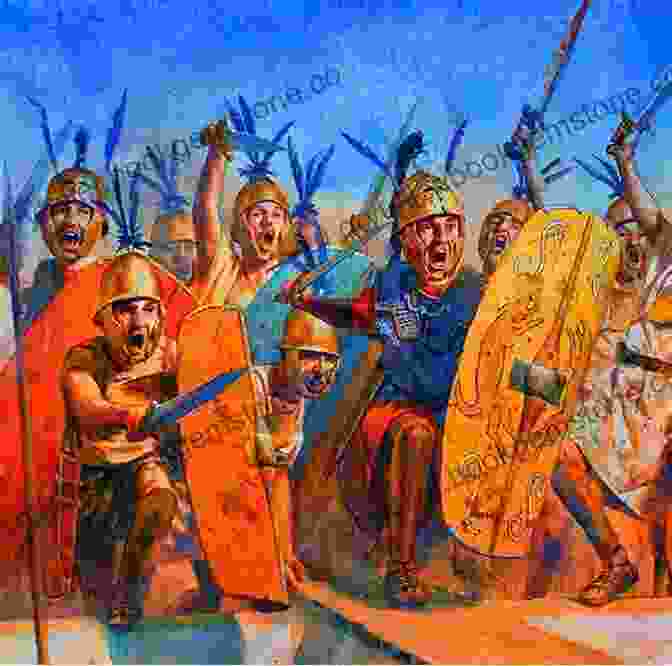 A Depiction Of Roman Legionaries Engaging In Battle During The Punic Wars. Into The Fire (Rise Of The Republic 5)