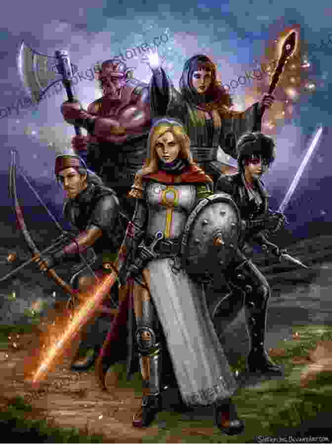 A Group Of Adventurers, Including A Warrior, Mage, And Rogue, Standing In A Clearing Seventh Realm Part 1: A LitRPG Fantasy (The Ten Realms 8)