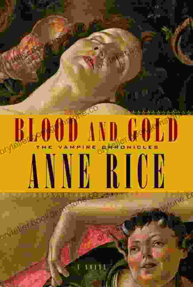 A Photo Of The Book Blood And Gold By Anne Rice With A Gold Ankh Necklace On Top Blood And Gold (The Vampire Chronicles 8)