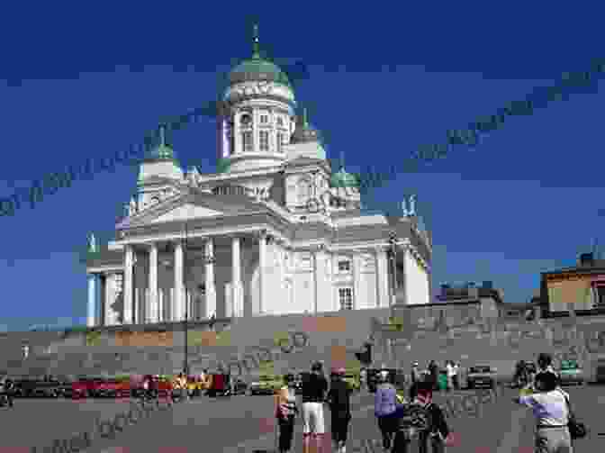 A Vibrant Cityscape Of Helsinki, With The Iconic Helsinki Cathedral And Senate Square In The Foreground. Born In Finland: Countryside Views About Finland (Suomi) And Helsinki