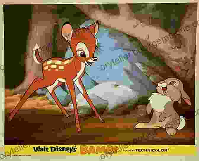 Bambi Movie Poster Featuring Bambi, Thumper, And Flower The Mouse And The Mallet: The Story Of Walt Disney S Hectic Half Decade In The Saddle