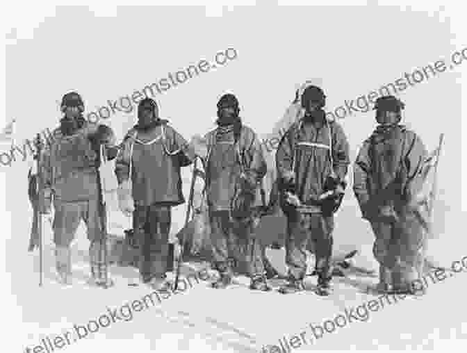 Captain Robert Falcon Scott And His Team Embark On Their Fateful Journey From Cardiff, Wales. The Worst Journey In The World (Annotated)