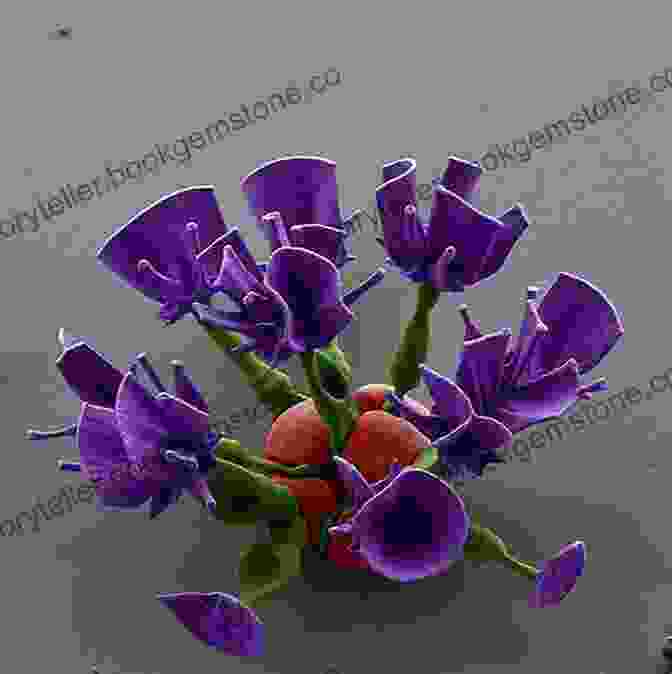 Close Up Of The Nano Flower's Intricate Petals The Mandel Files Volume 2: The Nano Flower (Greg Mandel)