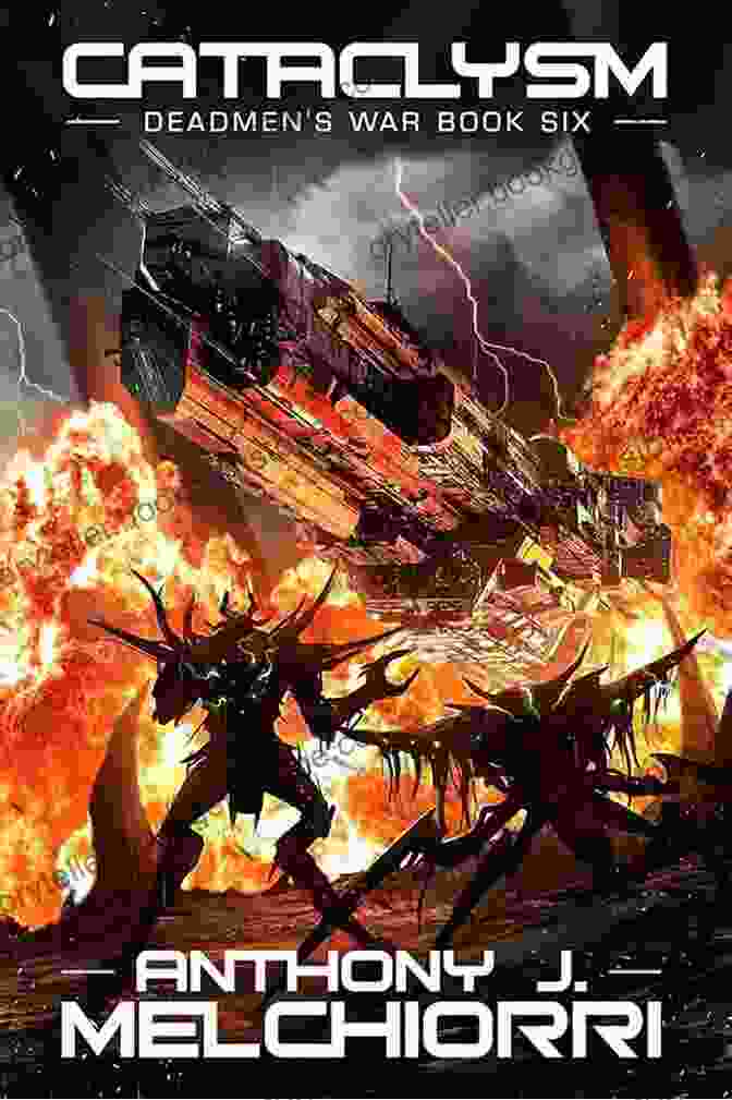 Cover Art For 'Dreadnaught Deadmen War' By Anthony Melchiorri, Depicting A Massive Dreadnought Battleship In Space Dreadnaught (Deadmen S War 2) Anthony J Melchiorri