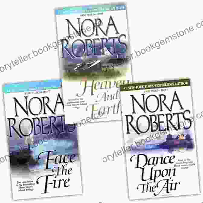 Cover Image Of Nora Roberts' Three Sisters Island Trilogy Featuring A Picturesque View Of Three Sisters Island In Shades Of Blue And Green, With A Foreground Of Lush Greenery. Nora Roberts Three Sisters Island Trilogy