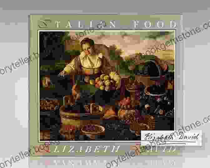 Elizabeth David's Italian Food Cookbook Cover, Featuring A Vibrant Illustration Of Italian Ingredients And A Map Of Italy In The Background Italian Food (Penguin Classics) Elizabeth David