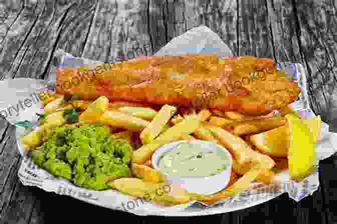Fish And Chips, A Beloved British Dish Of Crispy Fried Fish And Golden Potato Chips UK In My Eyes