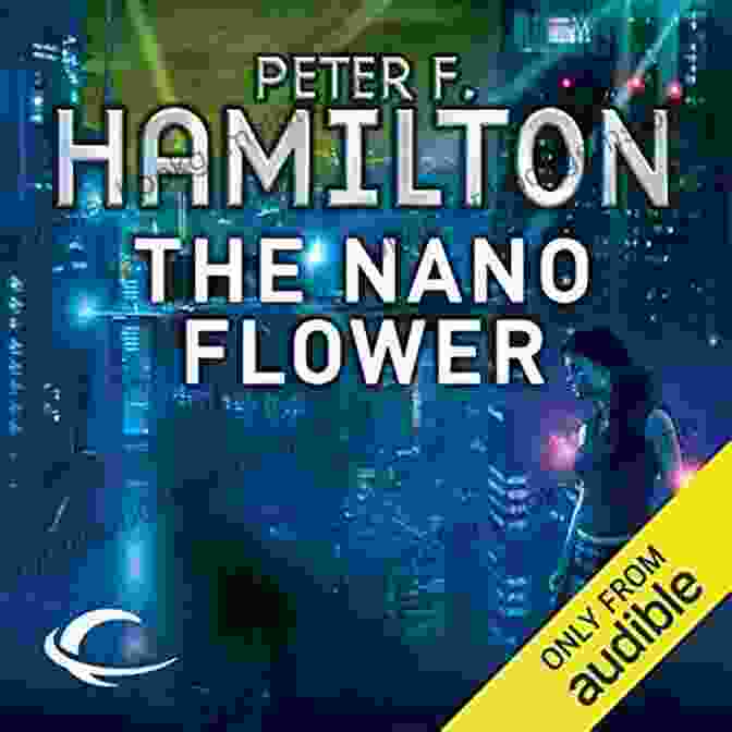 Greg Mandel Holding The Nano Flower, Highlighting Its Miniature Size The Mandel Files Volume 2: The Nano Flower (Greg Mandel)