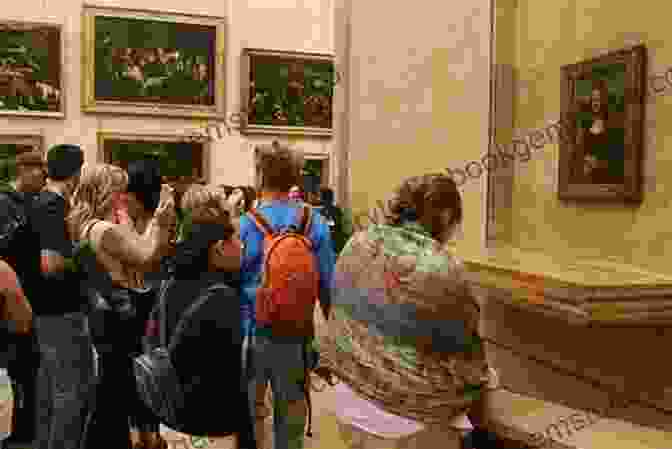 Interior Of The Louvre Museum, With People Admiring Paintings Sleeping With Paris (City Of Love 1)