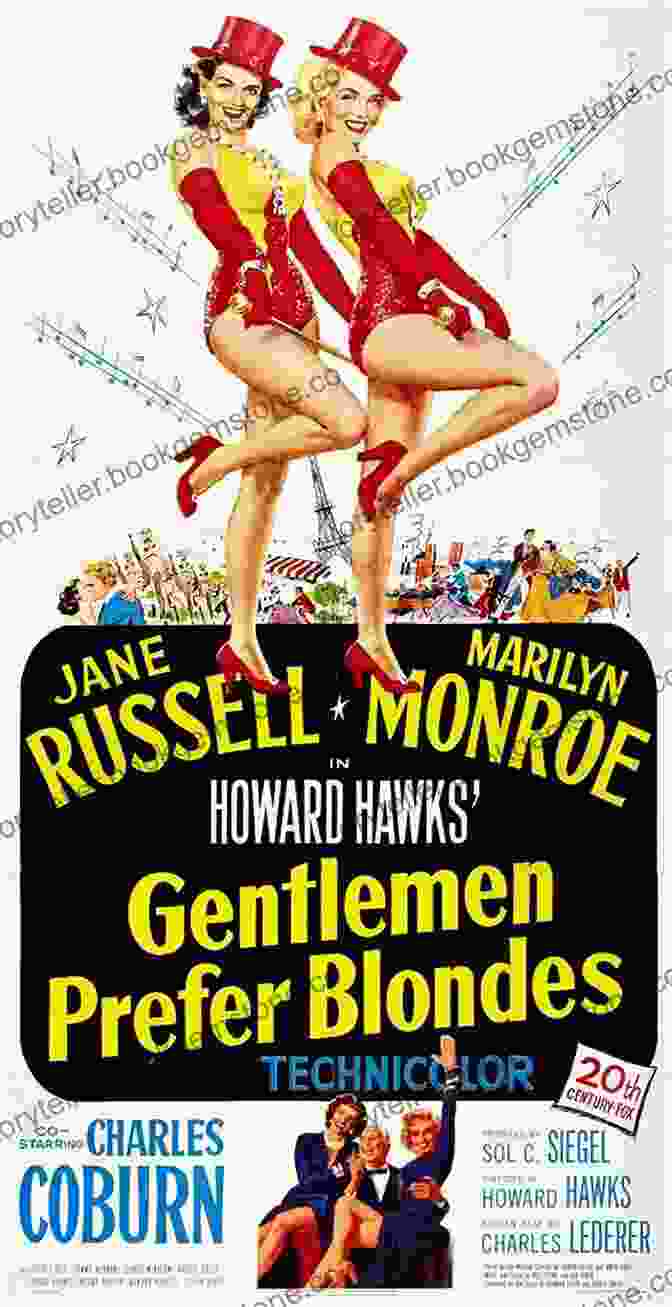 Poster For Howard Hawks' Musical Comedy Gentlemen Prefer Blondes (1953) Hawks On Hawks (Screen Classics)