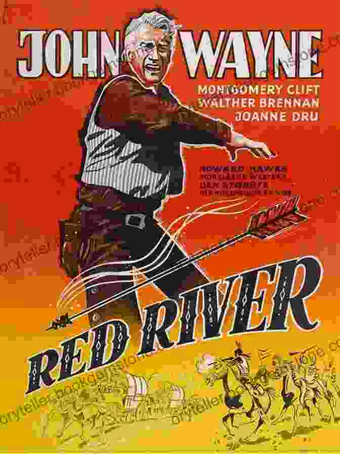 Poster For Howard Hawks' Western Film Red River (1948) Hawks On Hawks (Screen Classics)