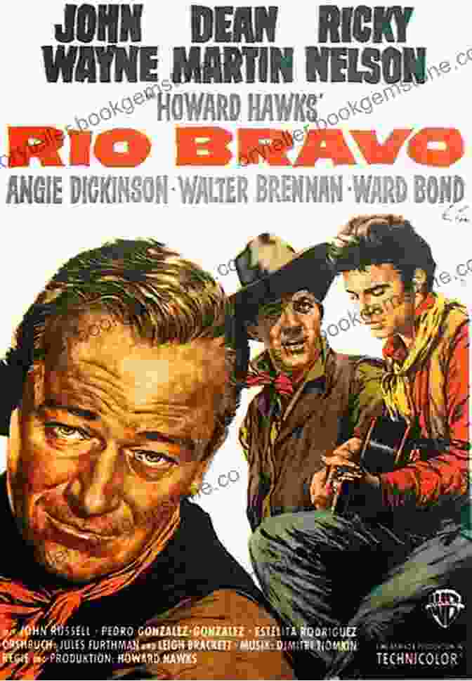 Poster For Howard Hawks' Western Film Rio Bravo (1959) Hawks On Hawks (Screen Classics)