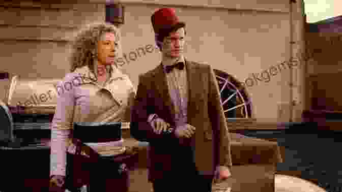 River Song And The Eleventh Doctor Sharing A Tender Moment In The TARDIS. Doctor Who: The Legends Of River Song
