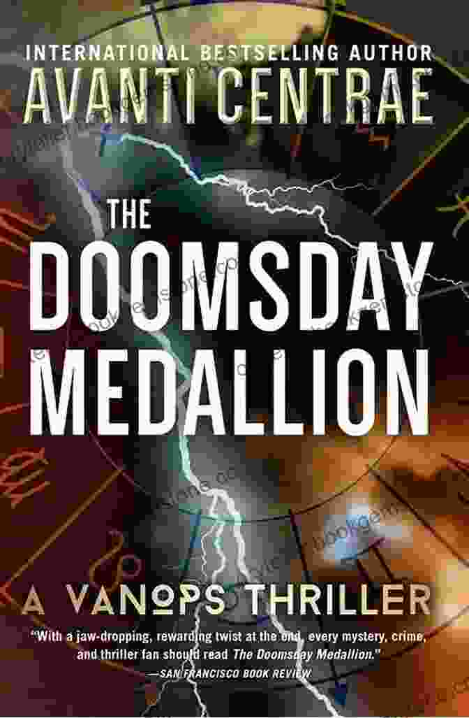 The Doomsday Medallion Novel Cover Featuring A Mysterious Medallion With Ancient Carvings And A Dark, Ominous Background The Doomsday Medallion: A VanOps Thriller #3
