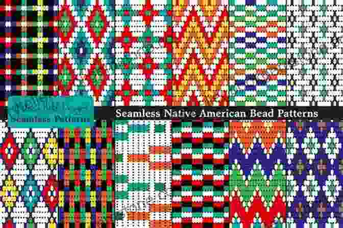 Vibrant Geometric Pattern Inspired By Native American Beadwork Designs And Patterns For Embroiderers And Craftspeople (Dover Pictorial Archive)